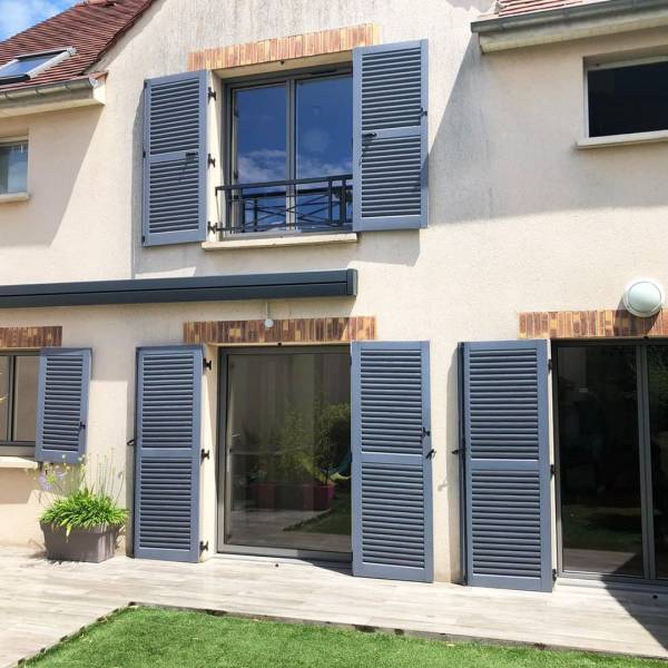 Fenêtres alu : rénovation avec des fenêtres en aluminium kline. Wilco Yvelines 78