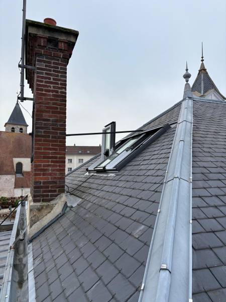 Fenêtres de toit : verriere-velux-chambourcy-vue-exterieure. Wilco Yvelines 78