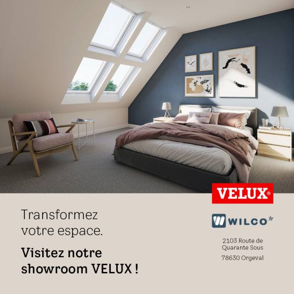 Fenêtres de toit : installation fenêtres de toit, volets et stores velux dans une chambre. Wilco Yvelines 78