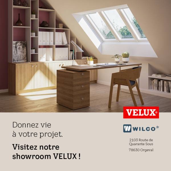 Fenêtres de toit : installation velux dans le bureau. Wilco Yvelines 78